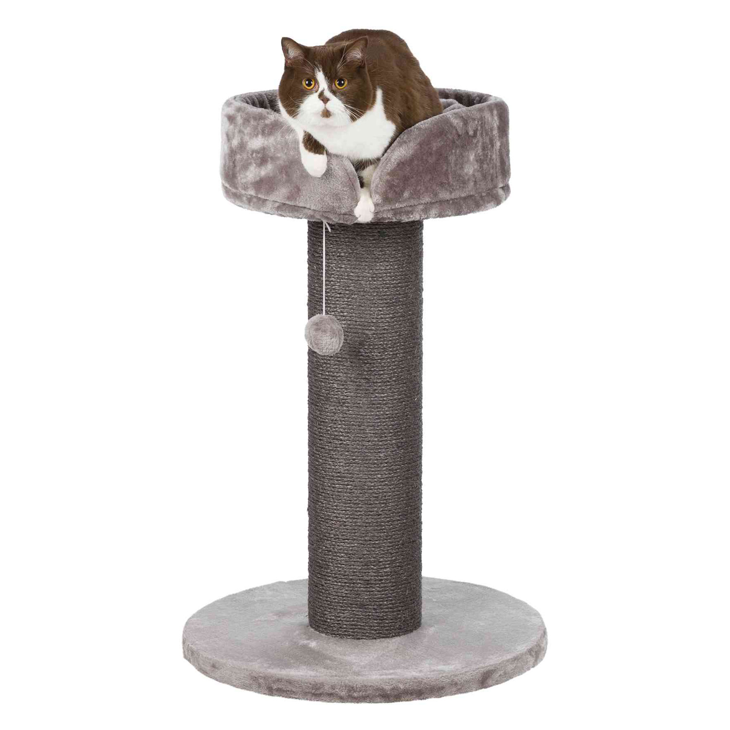 Poste rascador Pepino, 89 cm, Gris