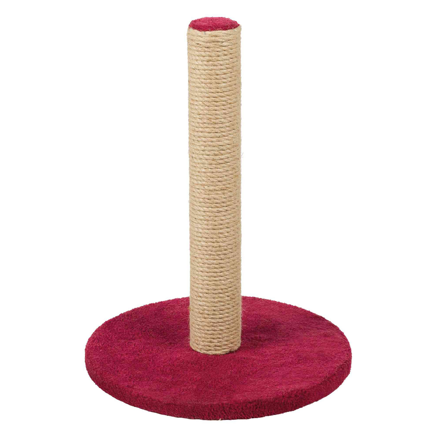 Poste rascador con Base, 42 cm, Rojo
