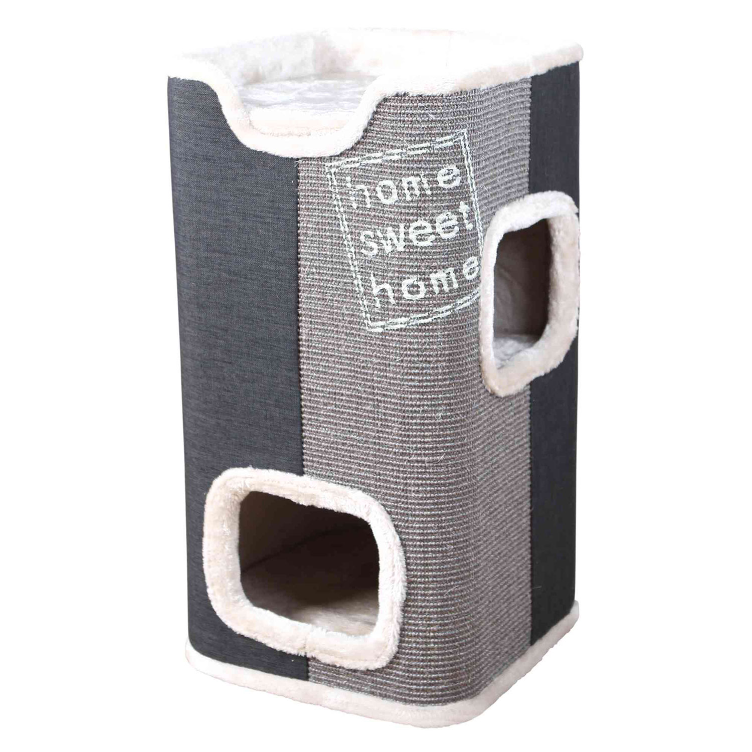 Torre Rascador Jorge, 78 cm, Gris claro-Antracita