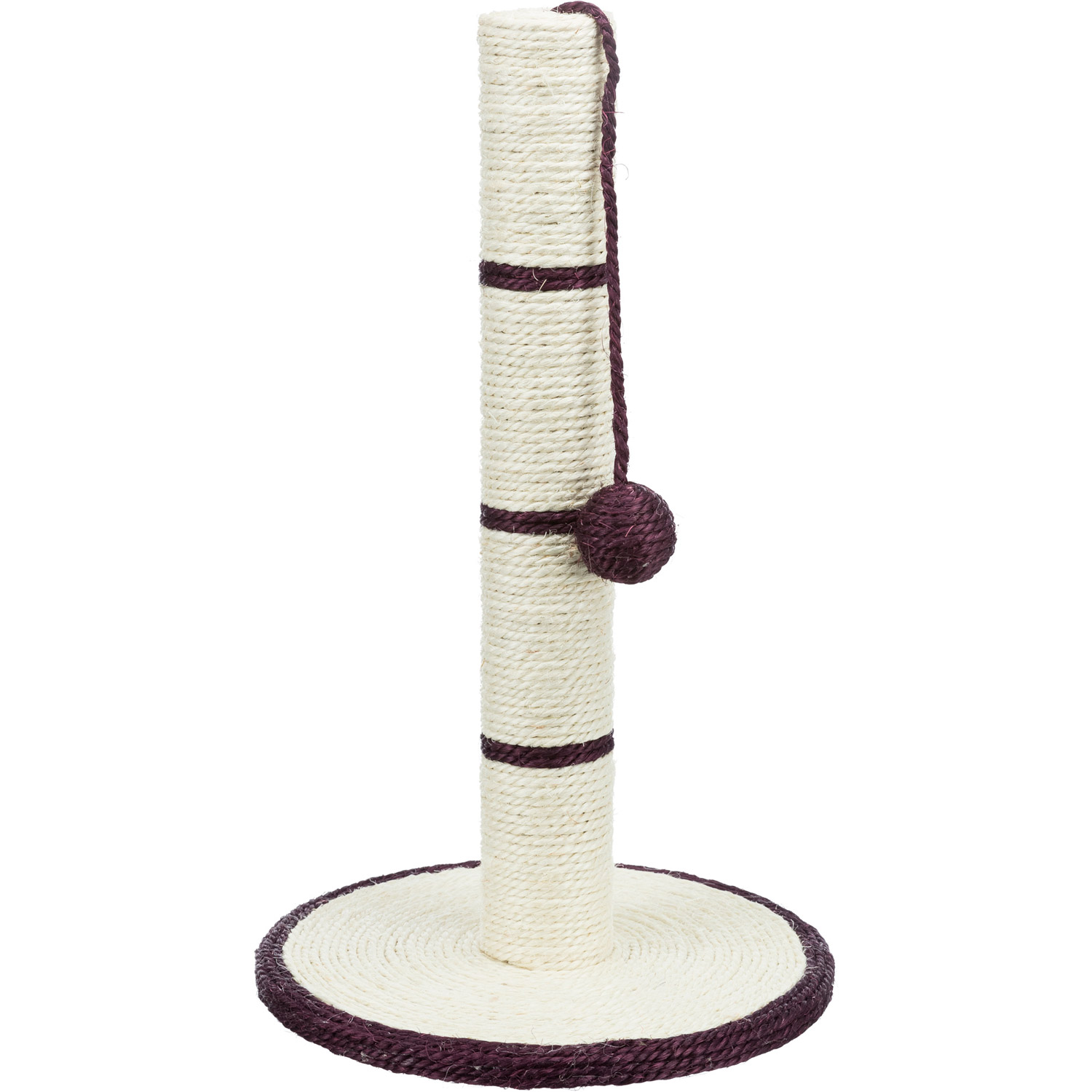 Poste Sisal con Base, 50 cm, Colores Surtidos