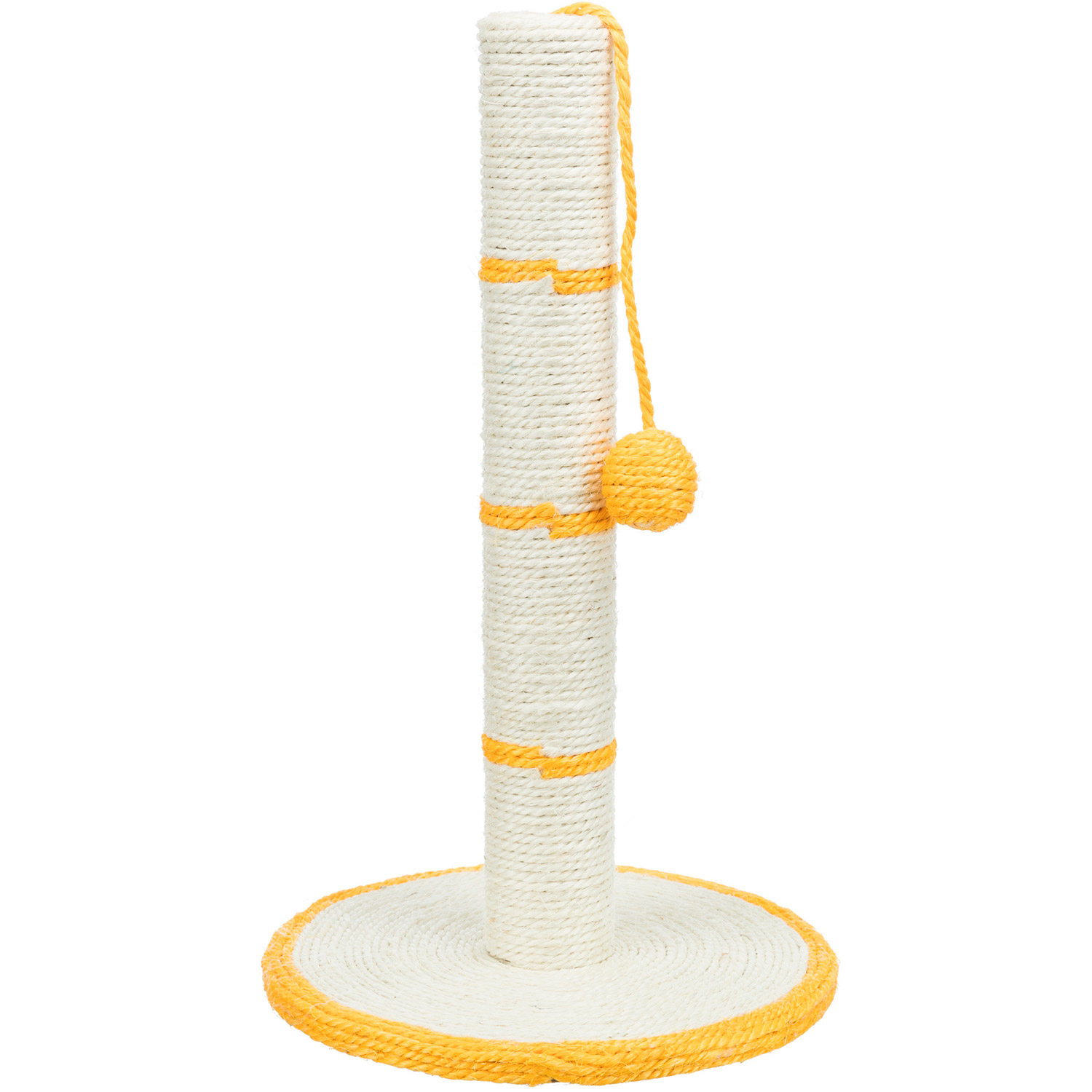 Poste Sisal con Base, 50 cm, Colores Surtidos