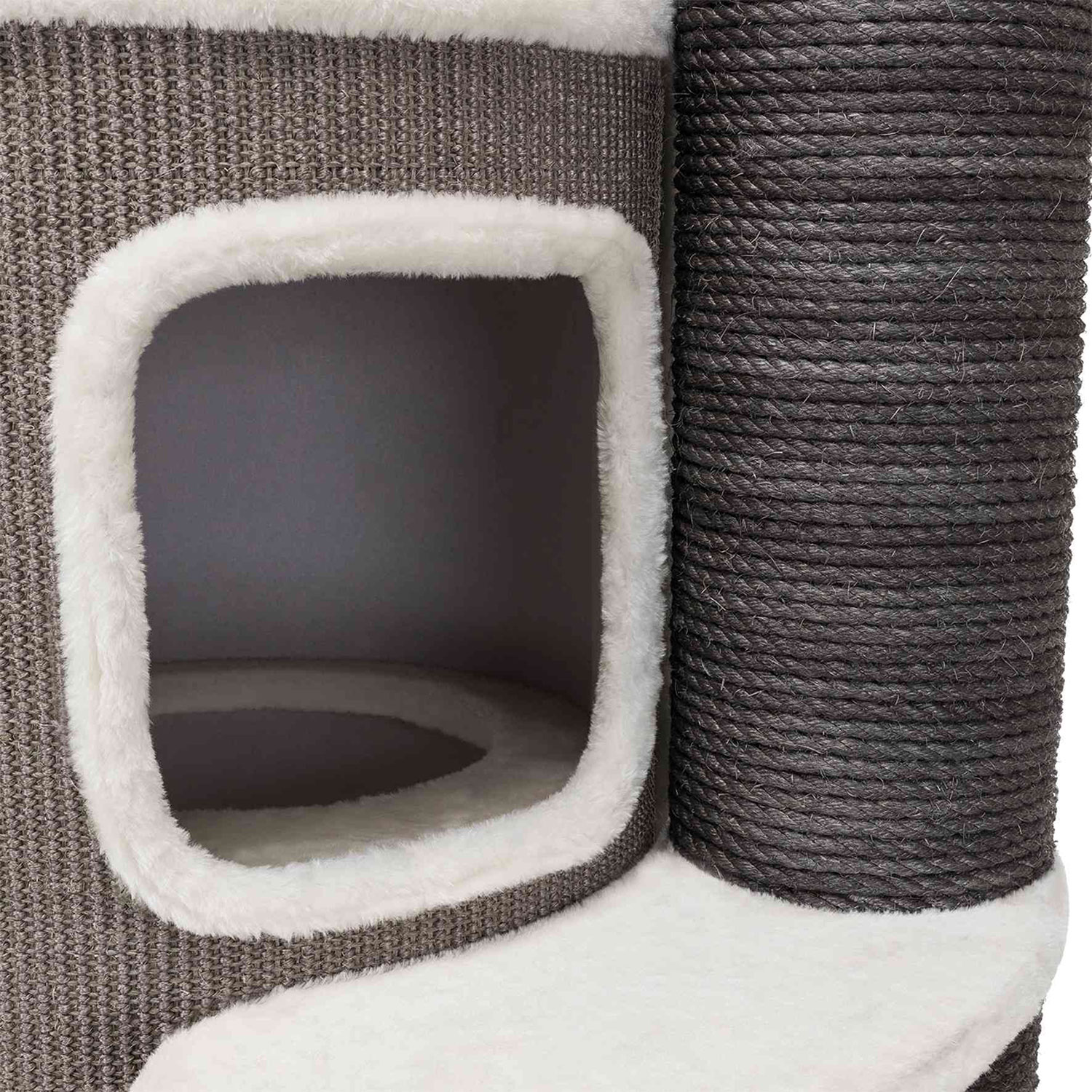 Poste rascador XXL Pietro, 168 cm, Gris