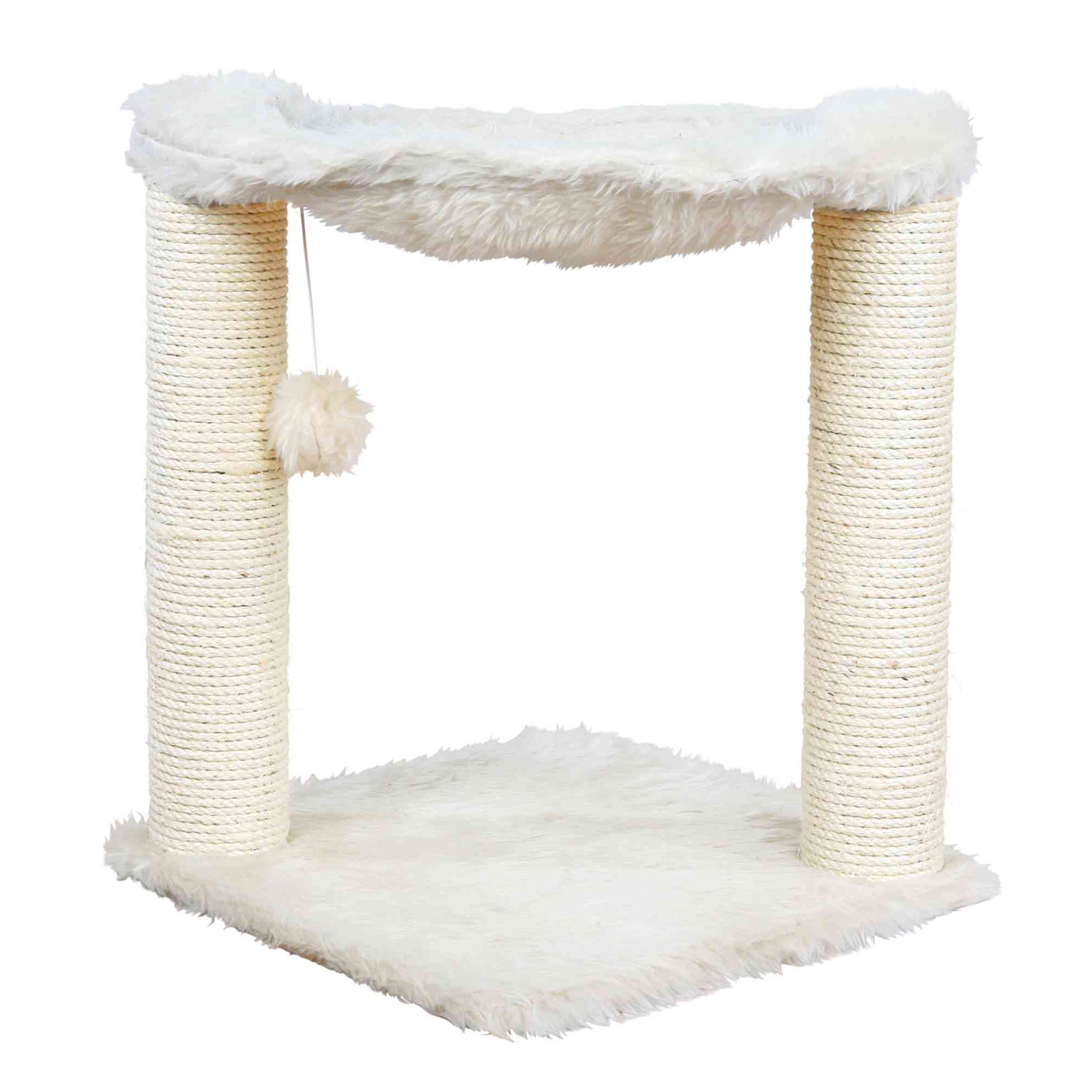Poste Rascador Baza, 50 cm, Crema