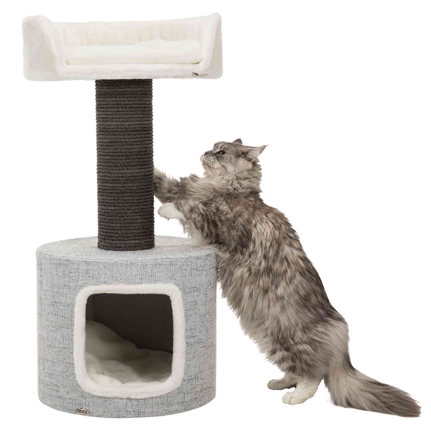 Poste Rascador XXL Fonda, 99 cm, Gris