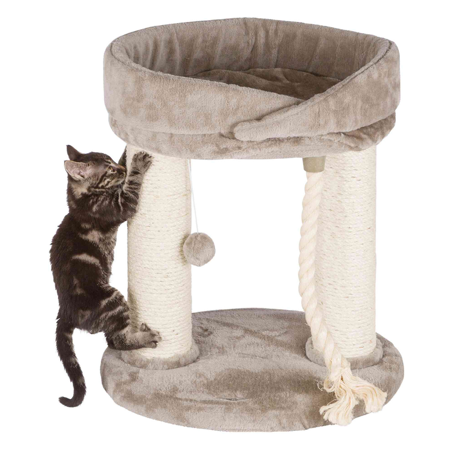Poste Rascador Marcela, 60 cm, Gris
