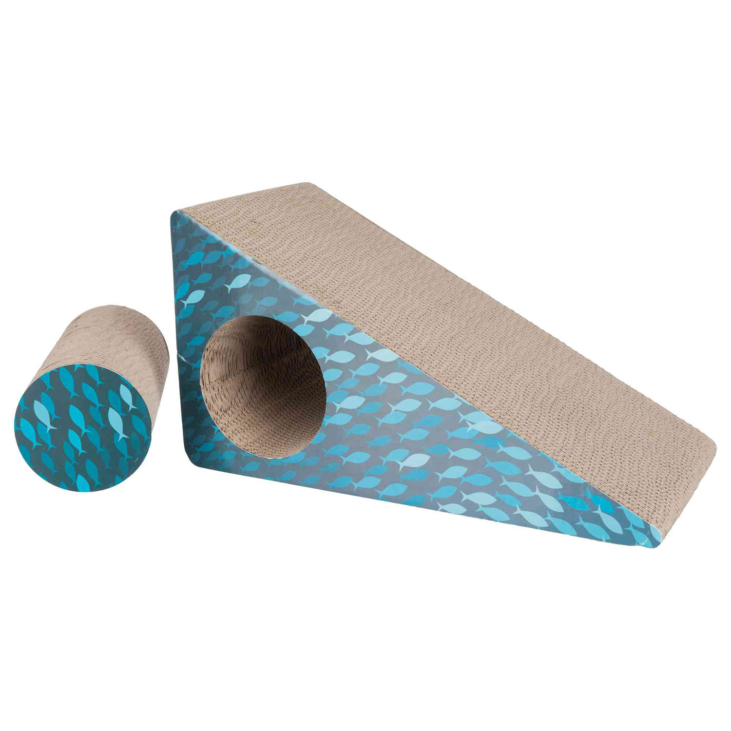 Rampa rascadora, 2 piezas, 44 x 23 x 21cm