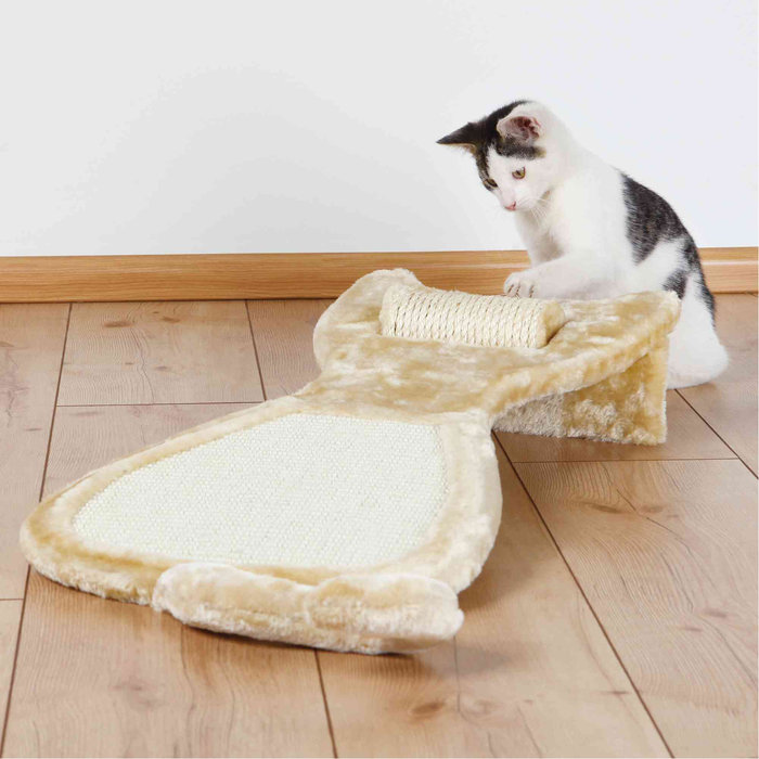 Tabla Rascadora con Rollo de Sisal