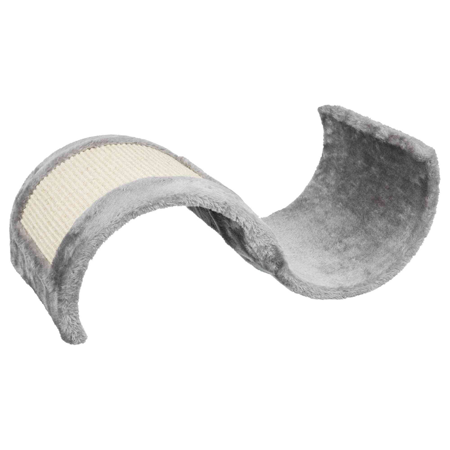 Onda Rascadora Wavy, 29 × 18 × 50 cm, Gris-natural