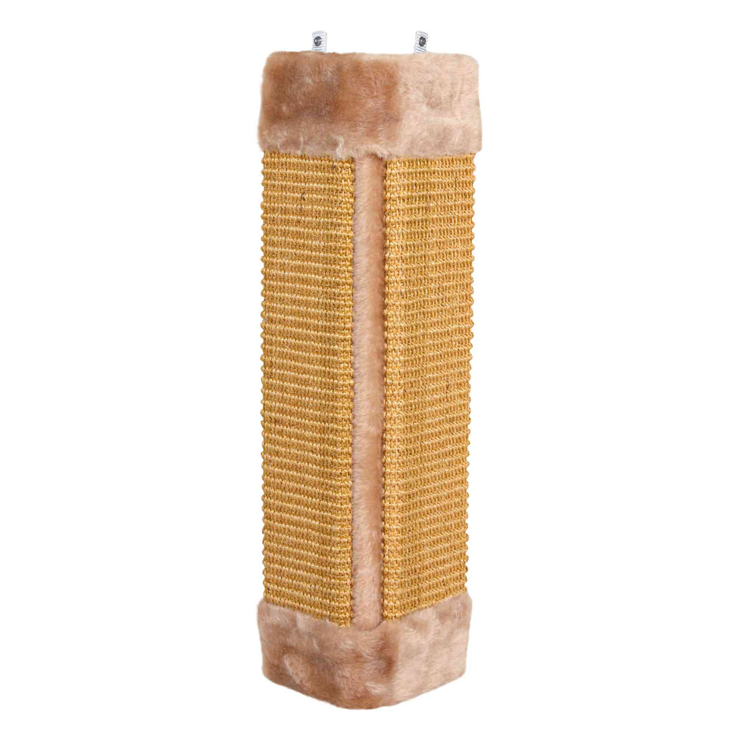 Tabla Rascadora para Esquinas, 23 x 49 cm, Marrón