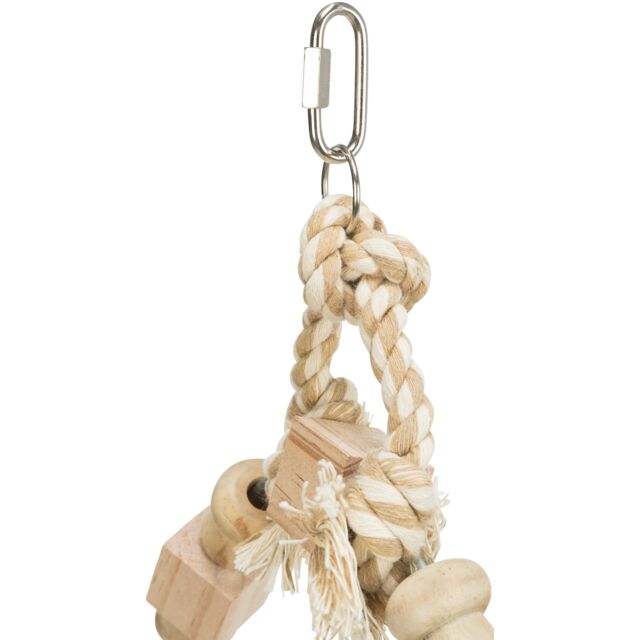 Columpio Arco Tacos Madera, 13 x 19 cm