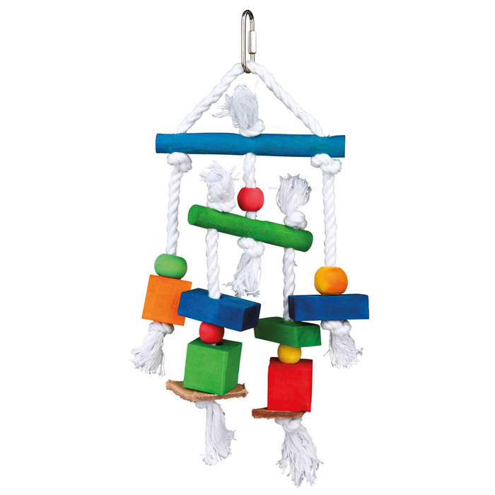 Juguete de Madera en Cuerda, de Colores