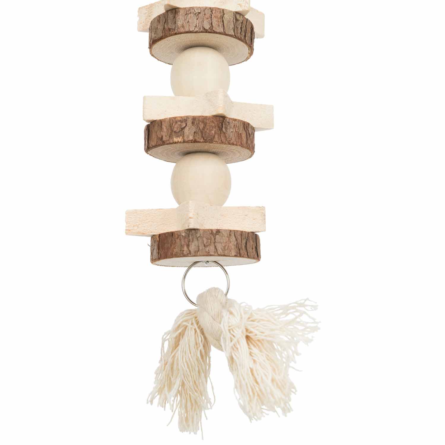 Percha Juguete Loros, Madera, 30 cm