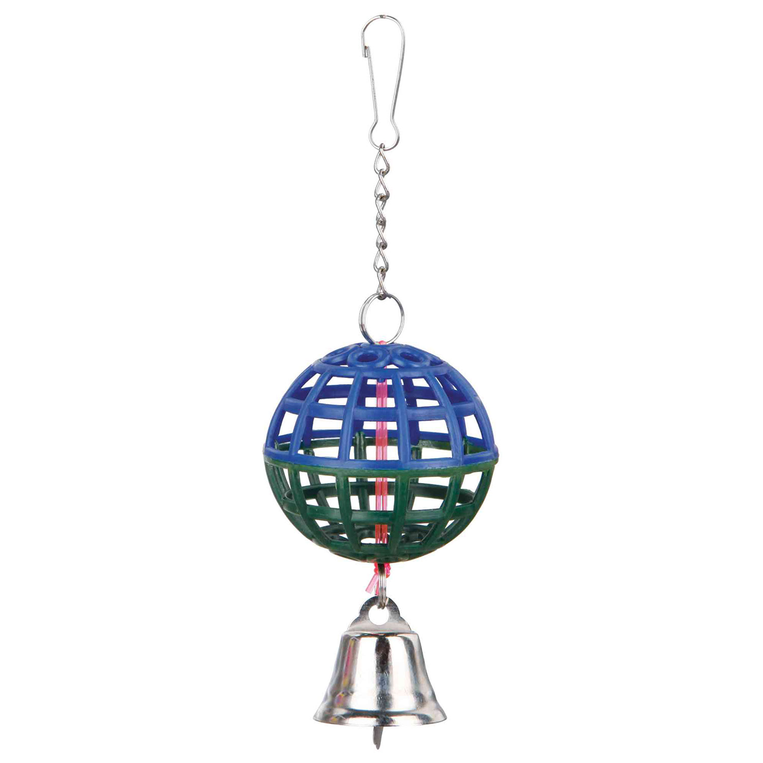 Pelota jaula con Cadena y Campana, 7 cm