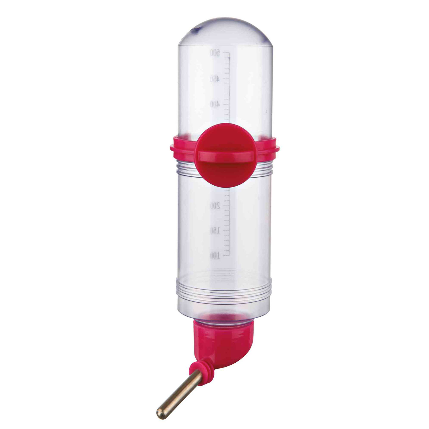 Botella bebedero con tornillo fijador, 500 ml