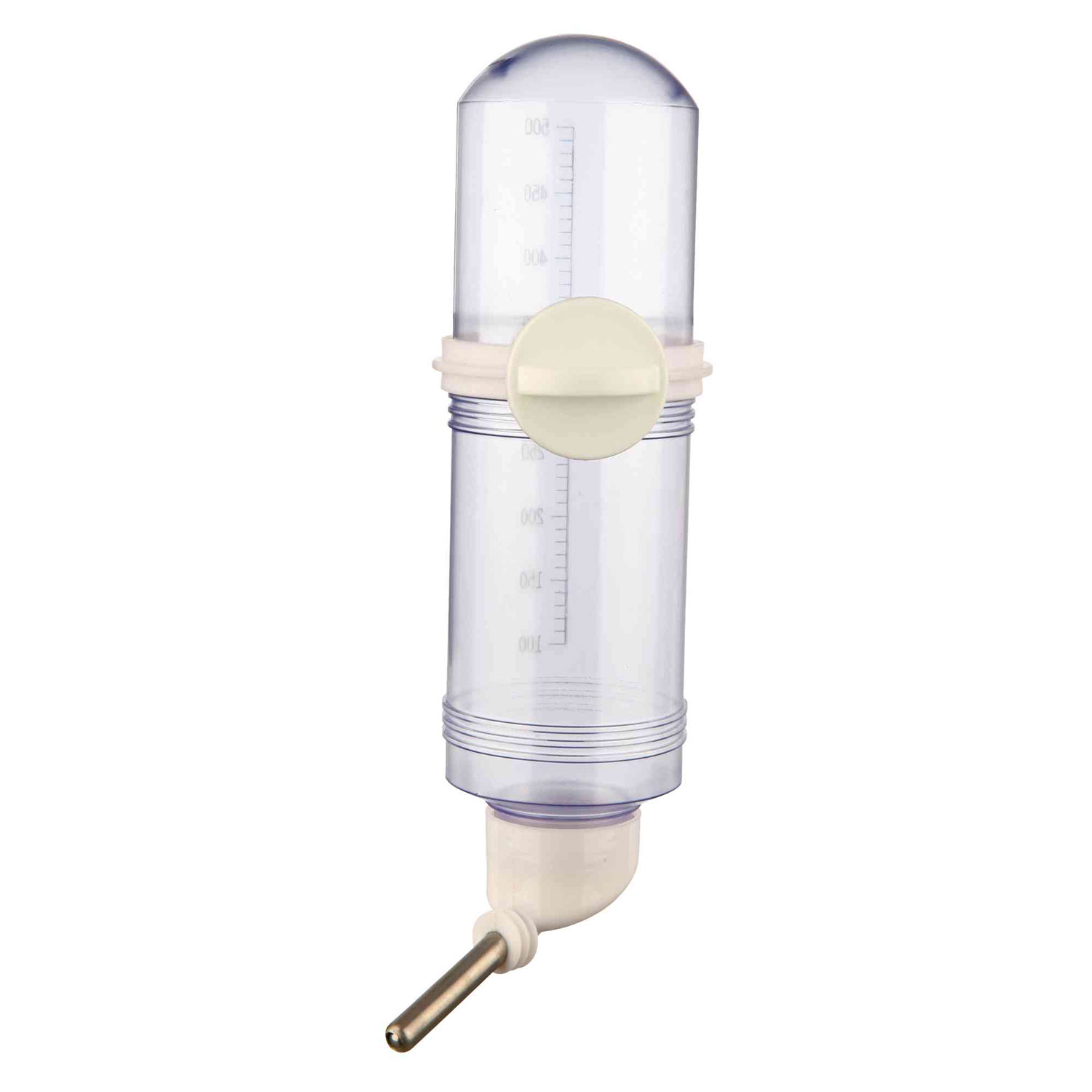 Botella bebedero con tornillo fijador, 500 ml