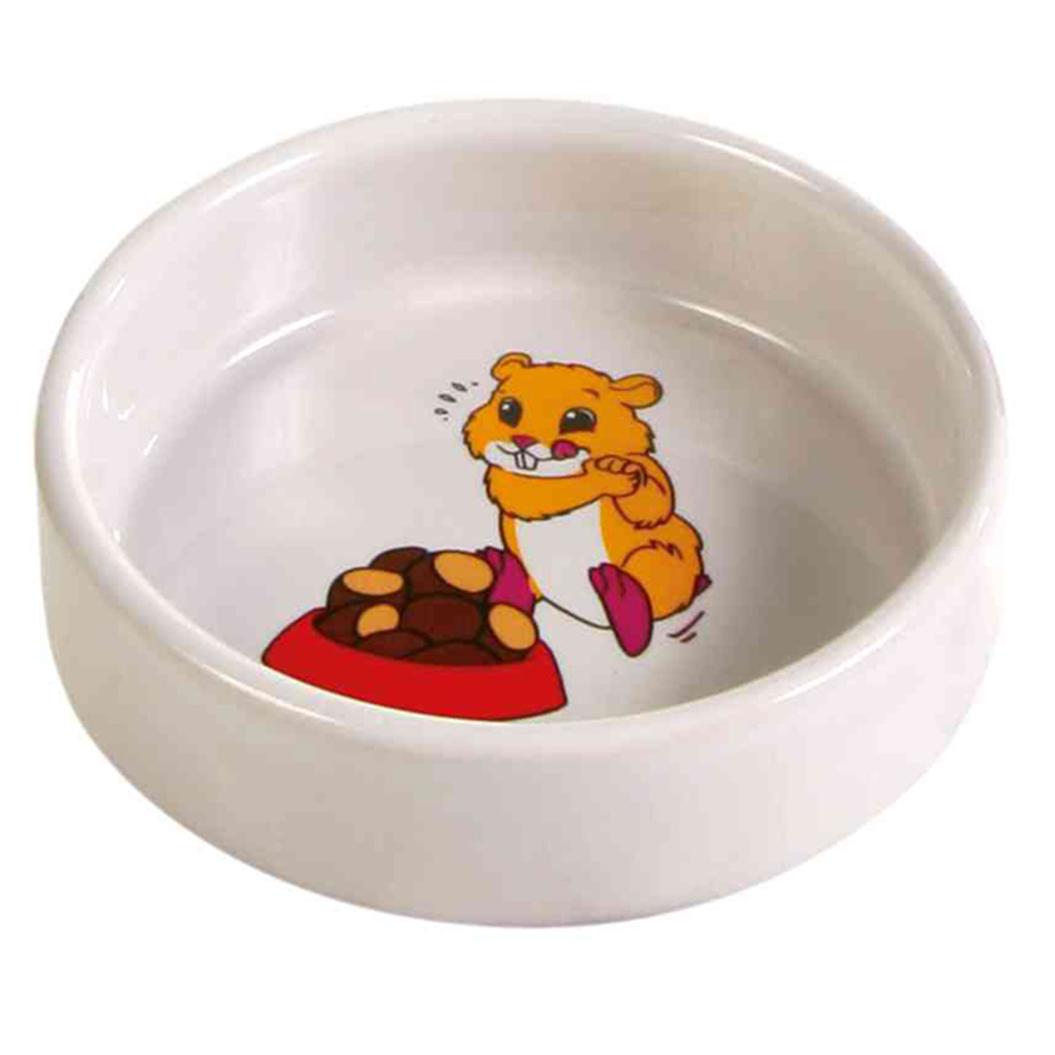 Comedero Cerámico, 90 ml, ø8 cm, Decorado