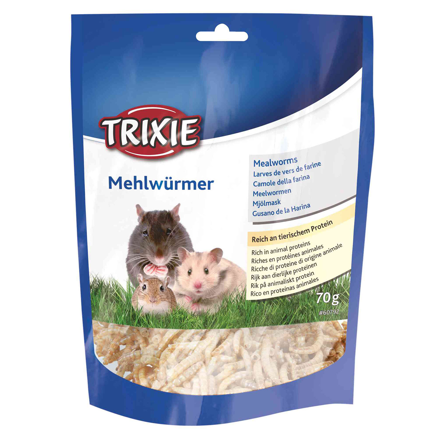 Gusanos de la Harina, Deshidratado, 70 g