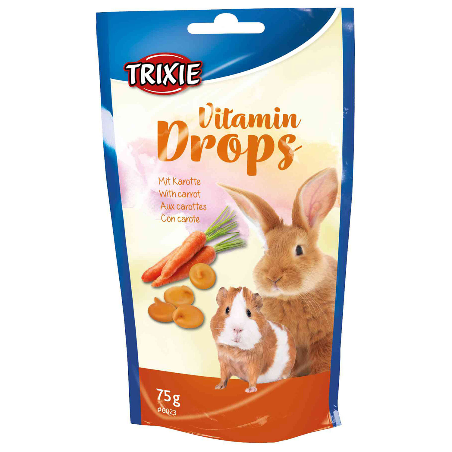 Drops Vitaminados, Roedores, Verdura, 75 g