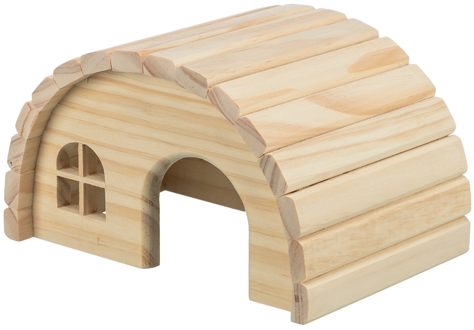 Casita Madera para Hámsters, 19 × 11 × 13 cm