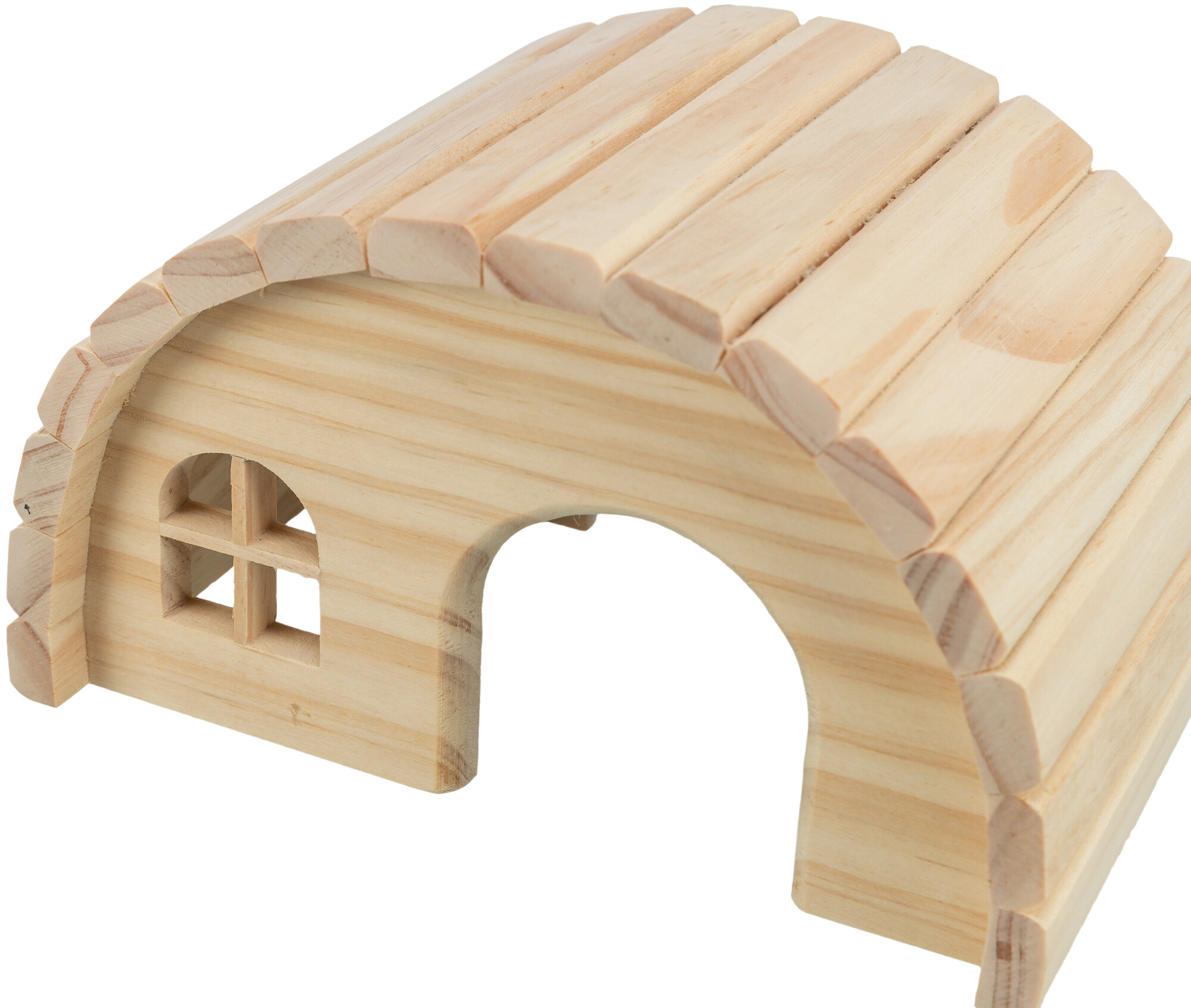 Casita Madera para Hámsters, 19 × 11 × 13 cm