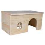 Casita Madera para Conejos, 40 × 20 × 23 cm