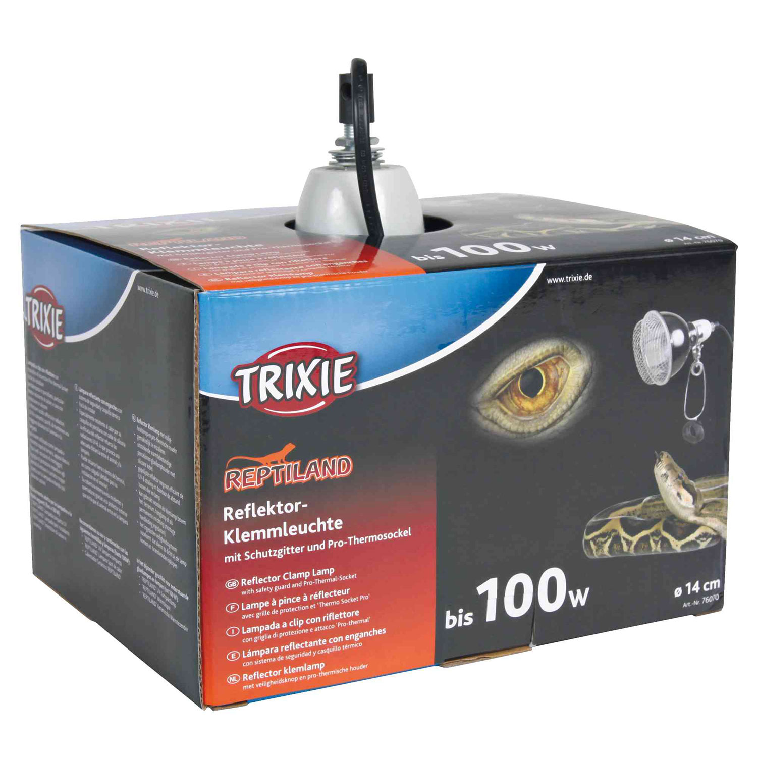 Reflector Lámpara, ø14 cm, ProThermalSocket, 100W