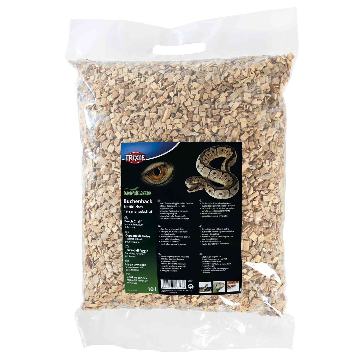Paja de Haya, Sustrato Natural Terrario, 10 l