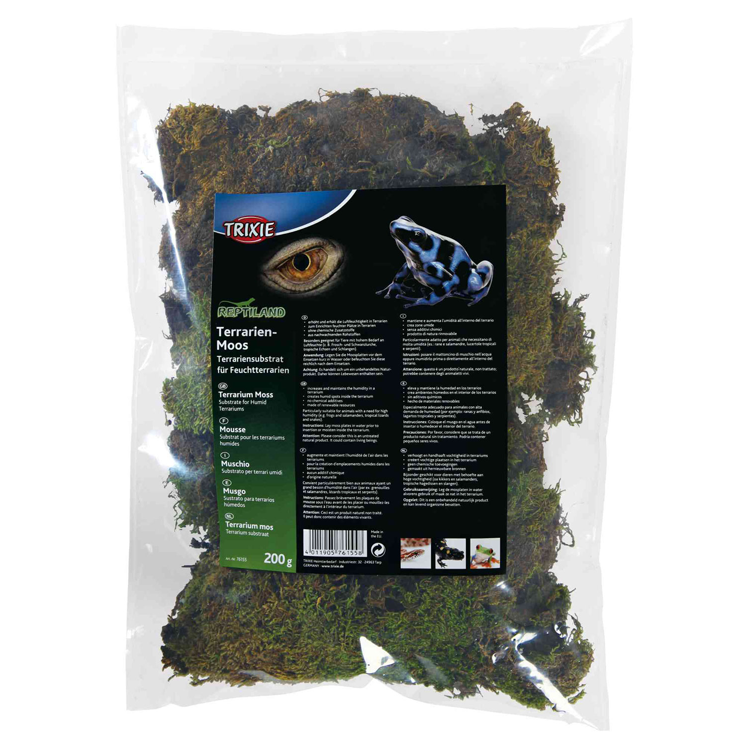 Sustrato Vivarios Húmedo, 200 g