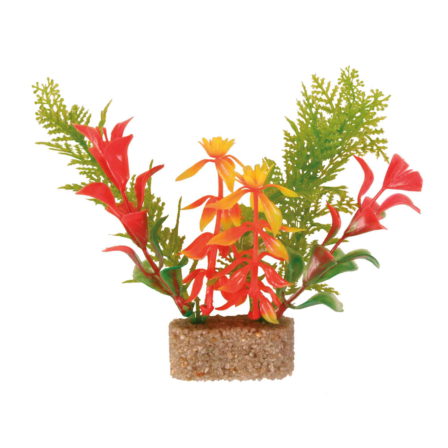 Set de Plantas plástico con base arena, 12 cm