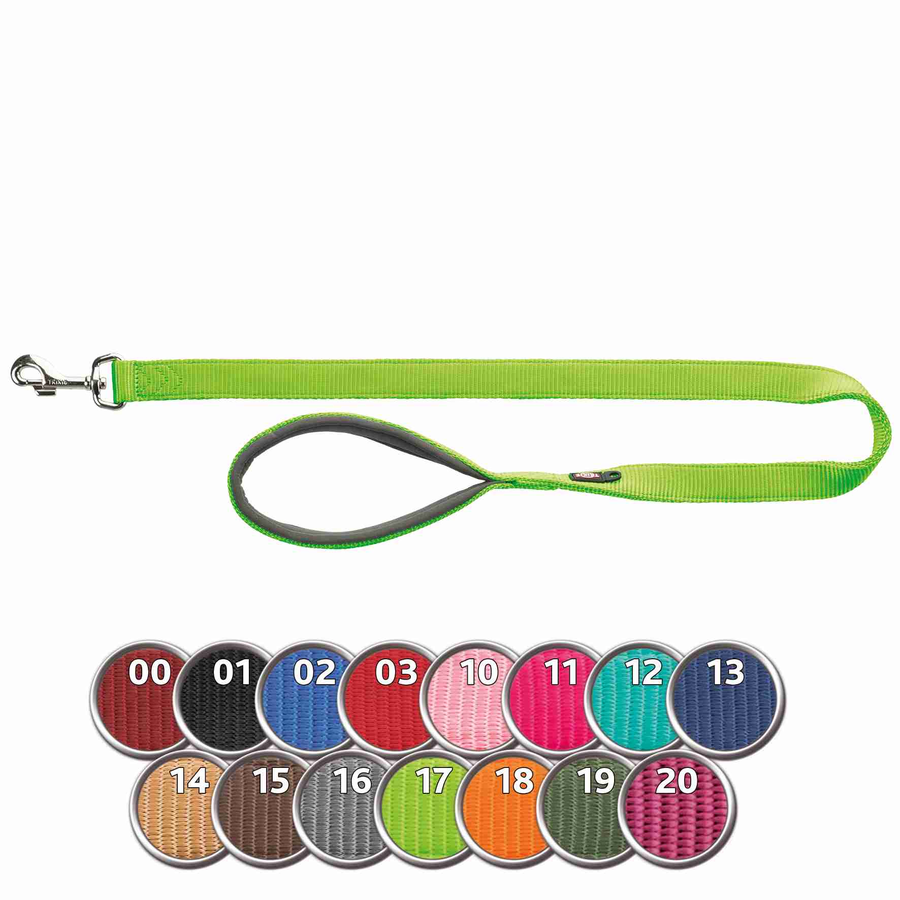 Correa NEW Premium, Doble, XS, 1.20 m/10 mm, Azul