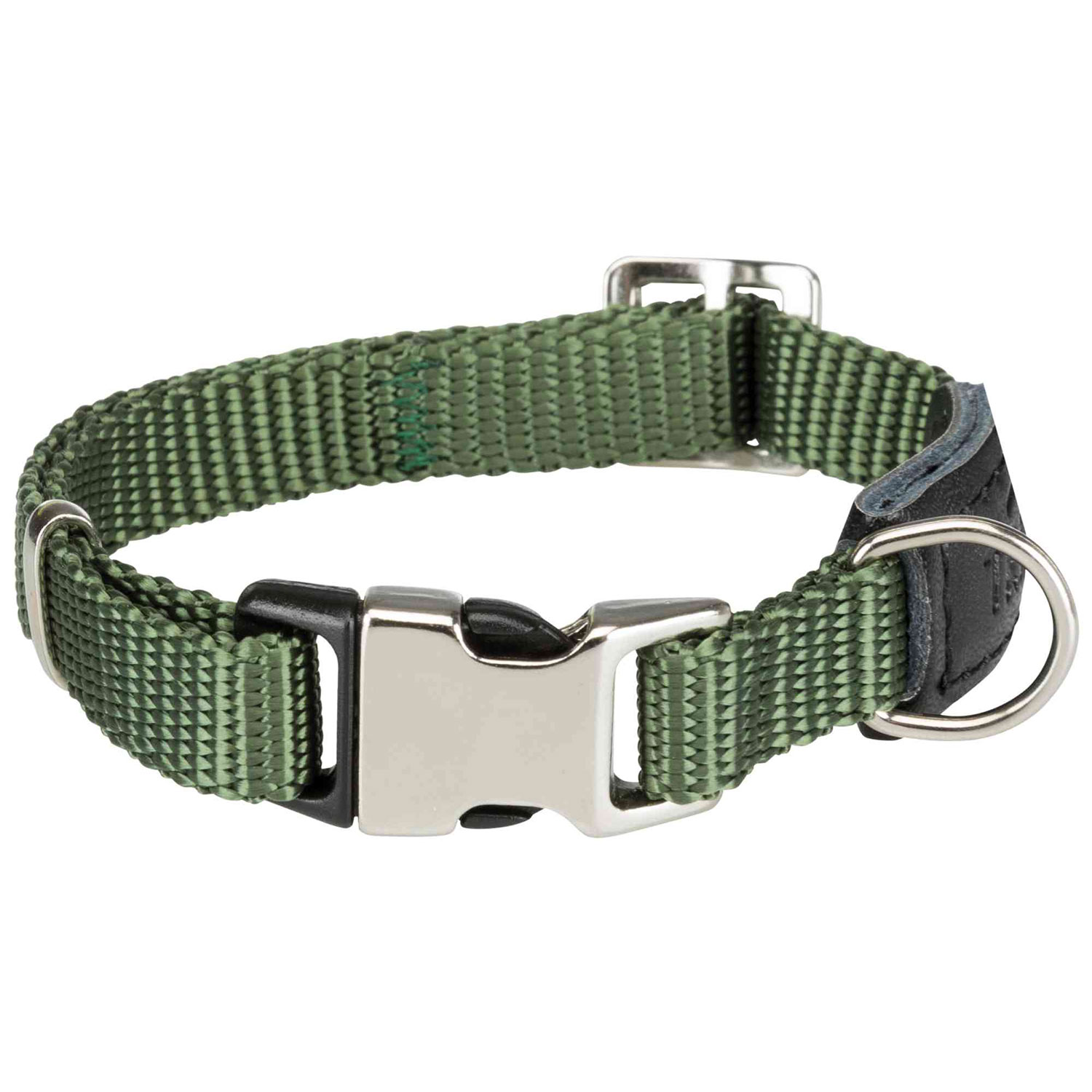 Collar NEW Premium, XS–S, 21–30 cm/10 mm, Verde Selva