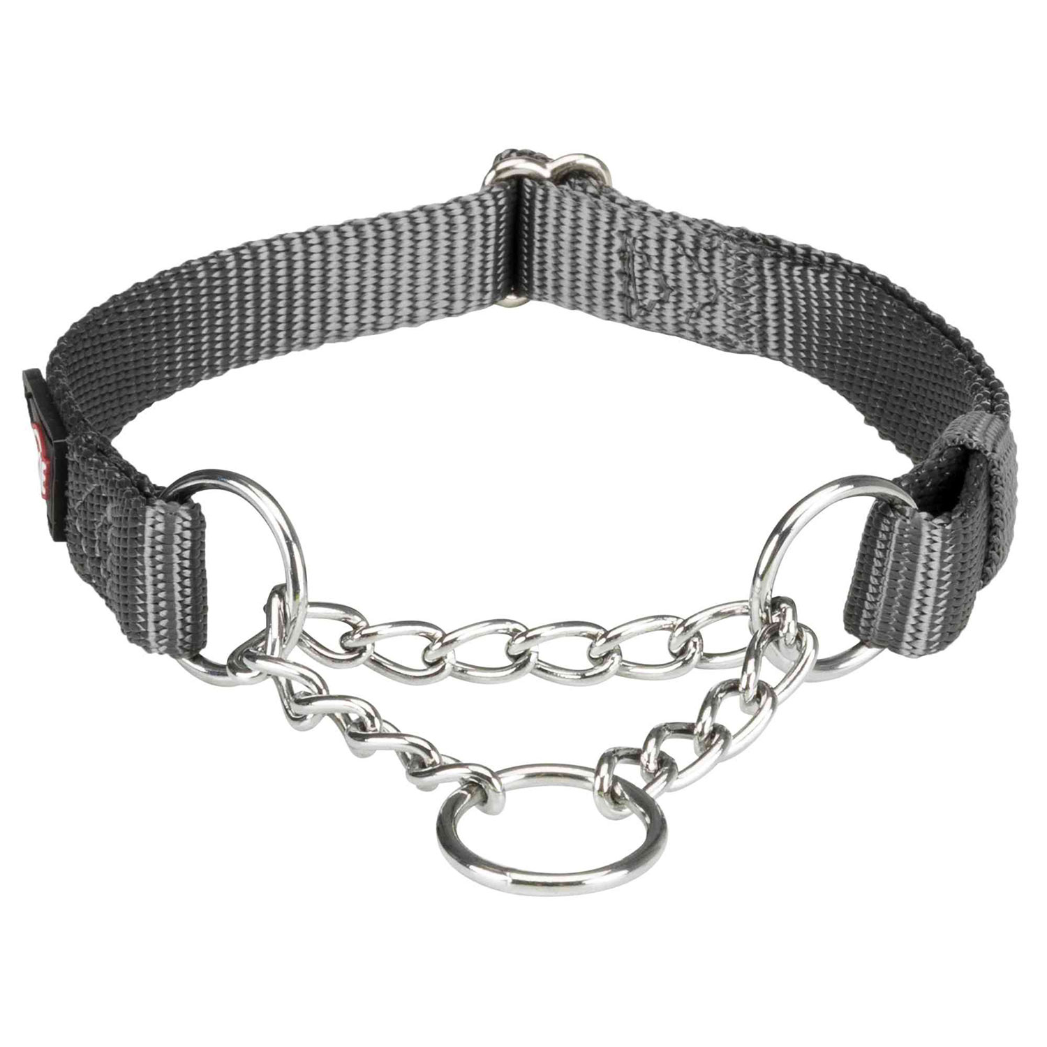 Collar Educación NEW Premium, S–M, 30–40 cm/15 mm, Grafito
