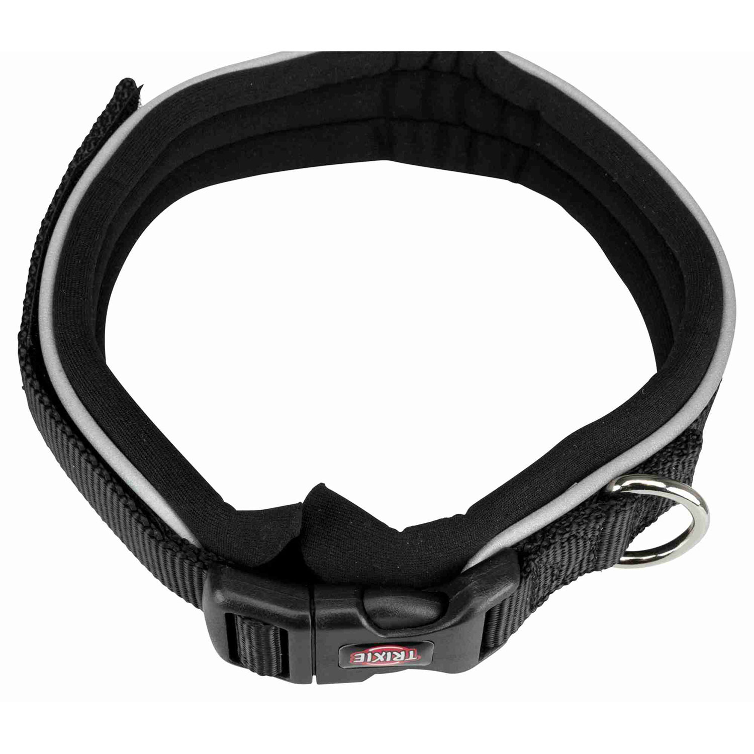 Collar NEW Premium con Neopreno, M, 35-40 cm/30 mm, Negro
