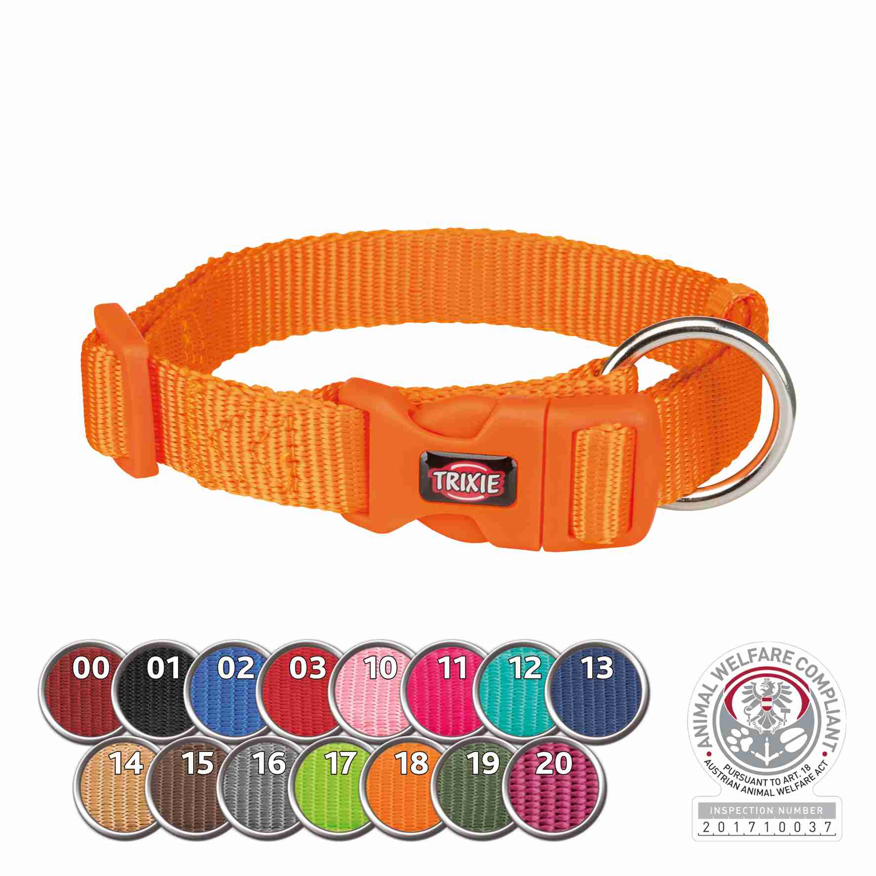 Collar NEW Premium, XXS–XS, 15–25 cm/10 mm, Orquídea