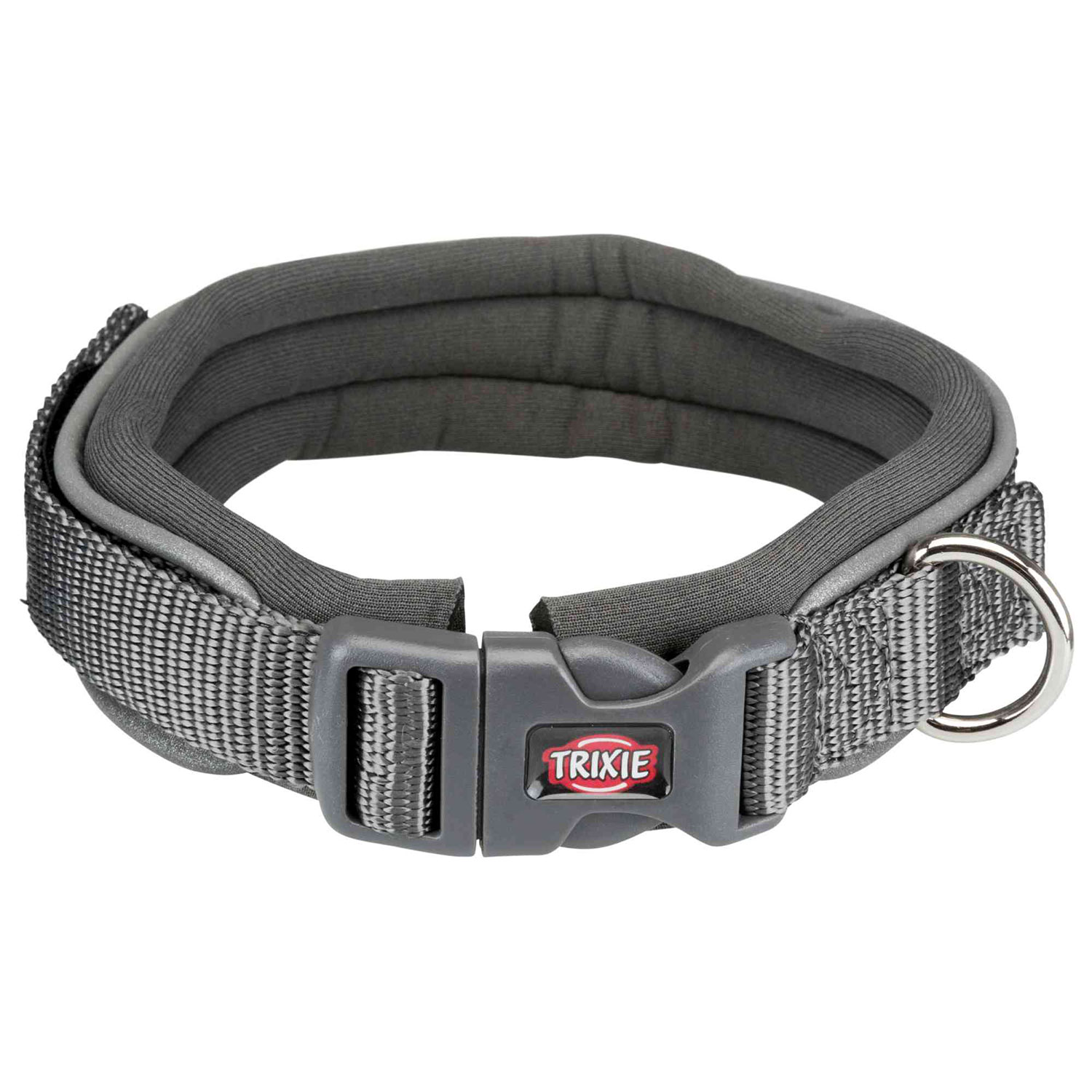 Collar NEW Premium, Neopreno, M, 35–40 cm/25 mm, Grafito