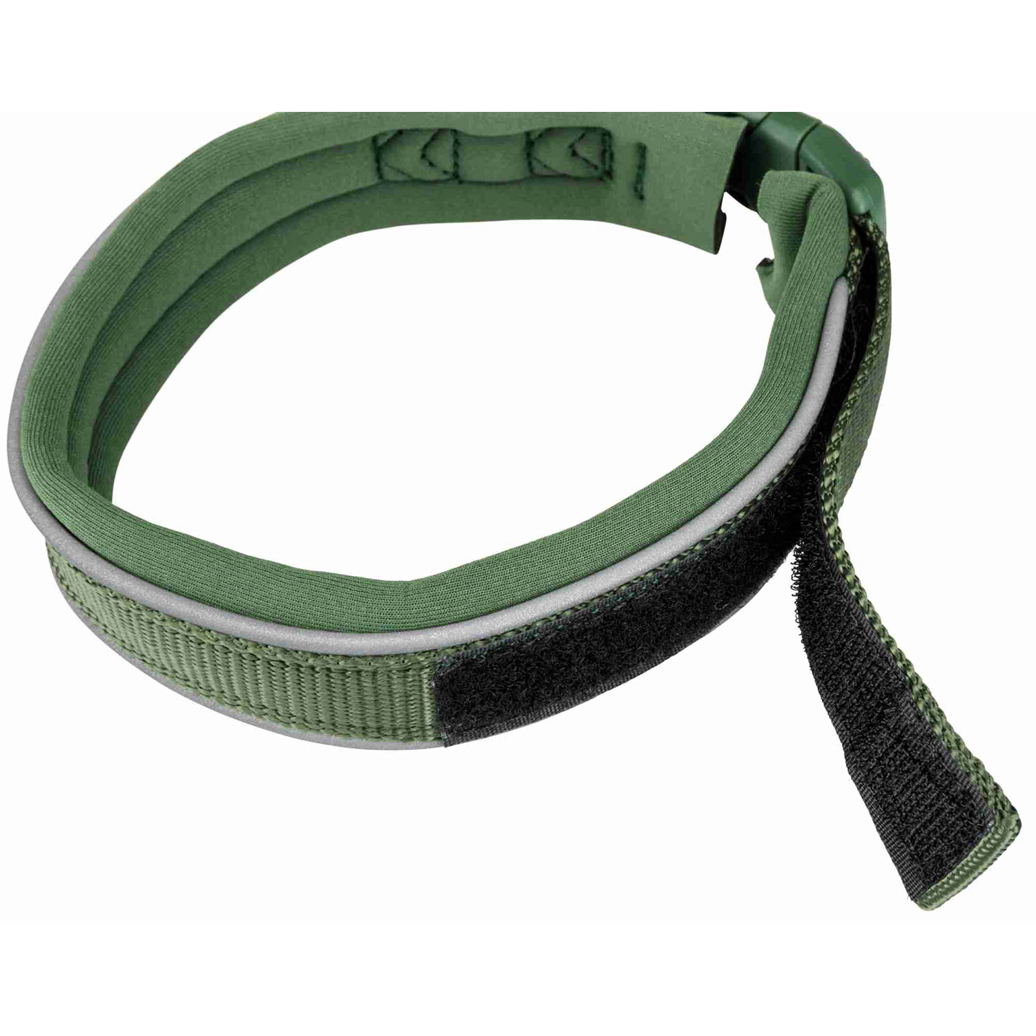 Collar NEW Premium, Neopreno M, 35–40 cm/25 mm, Verde Selva