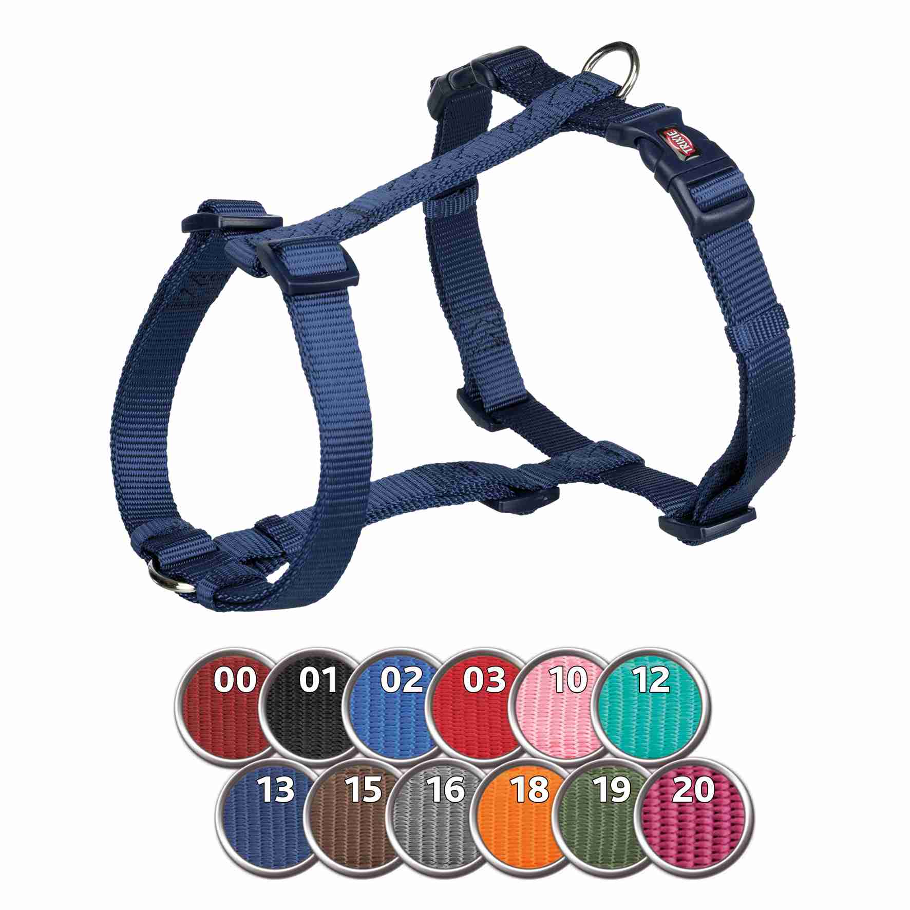 Arnés NEW Premium, XXS, 20–30 cm/10 mm, Azul