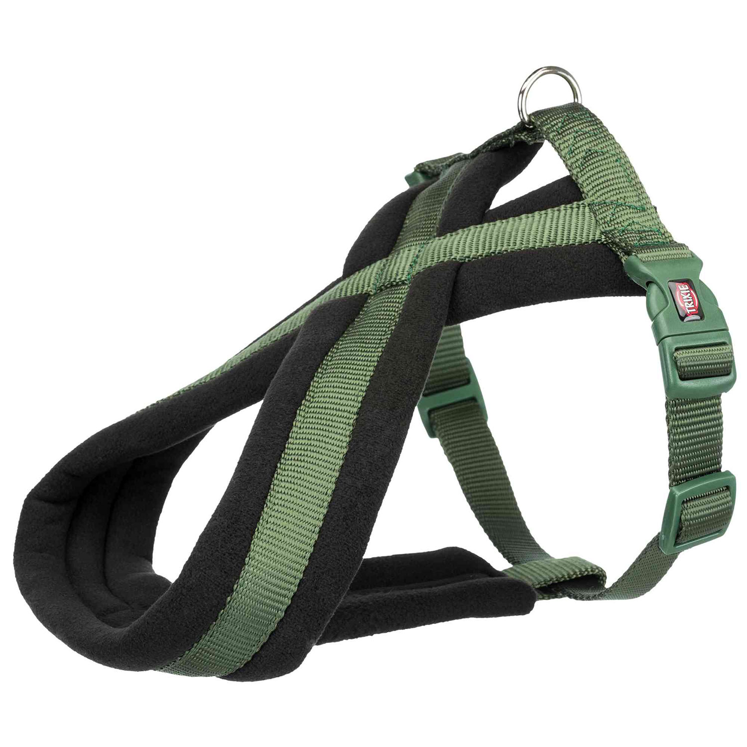 Arnés Confort NEW Premium, XS, 26–38 cm/10 mm, Verde Selva