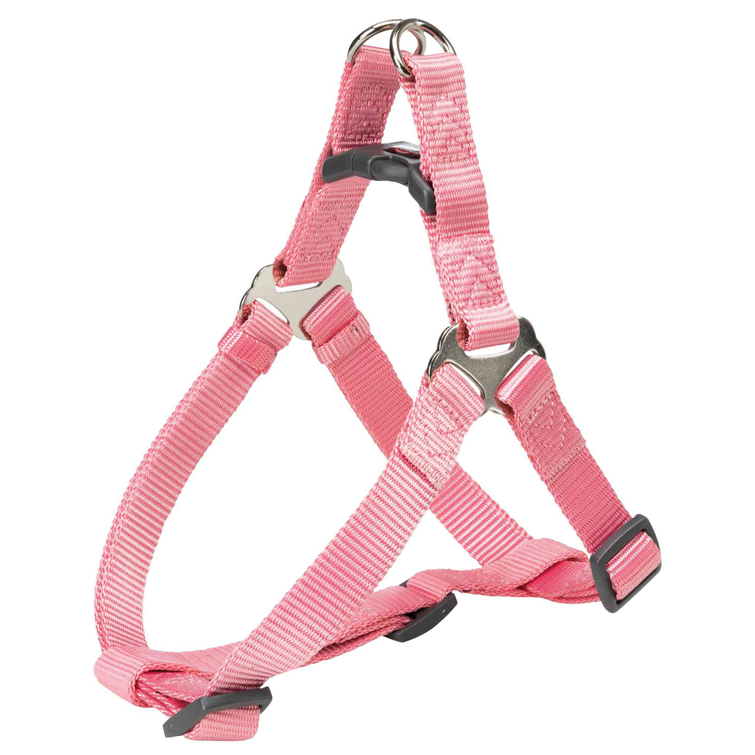 Petral NEW Premium, XS–S, 30–40 cm/10 mm, Rosa Flamenco