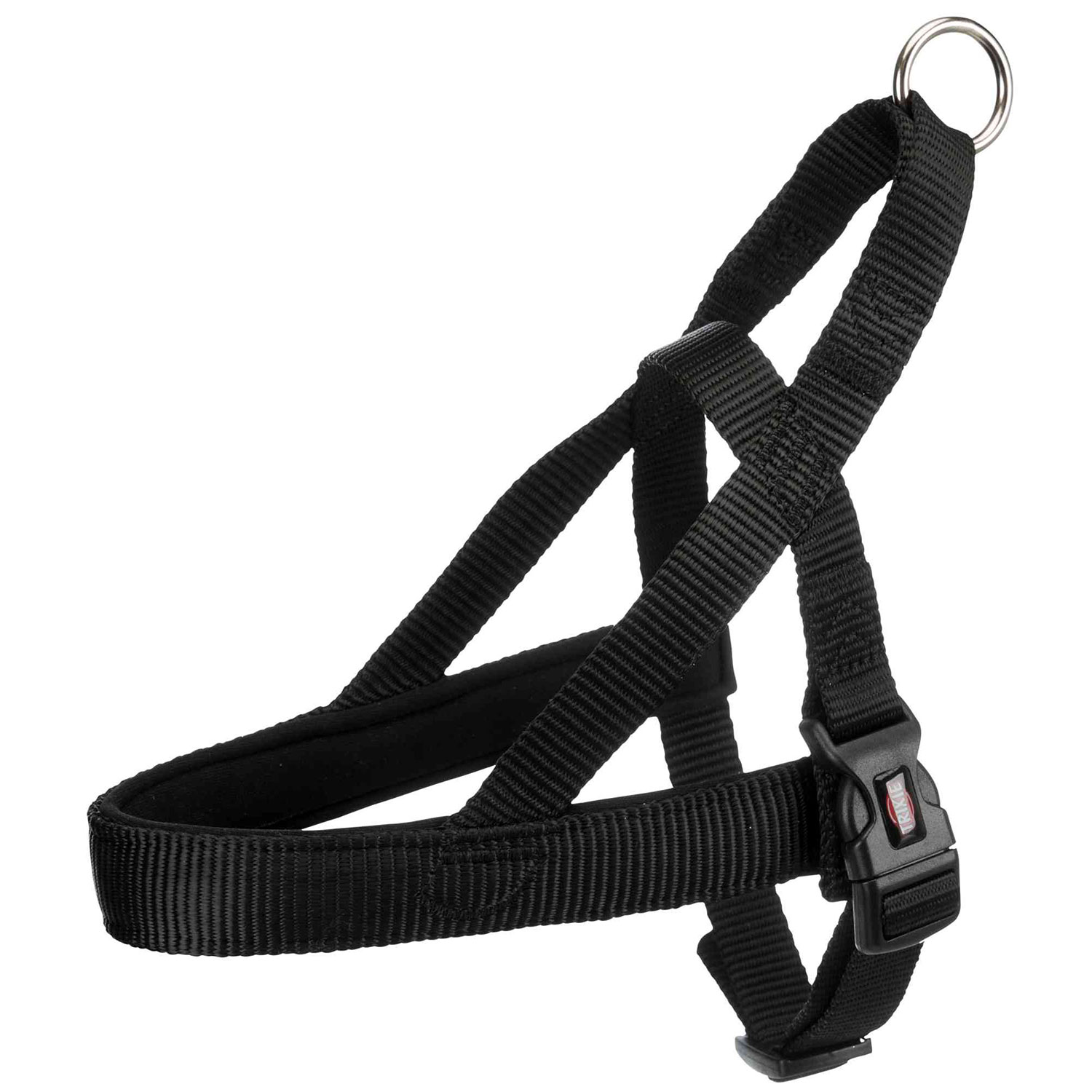 Arnés Noruego NEW Premium, S-M, 30-50 cm/25 mm, Negro