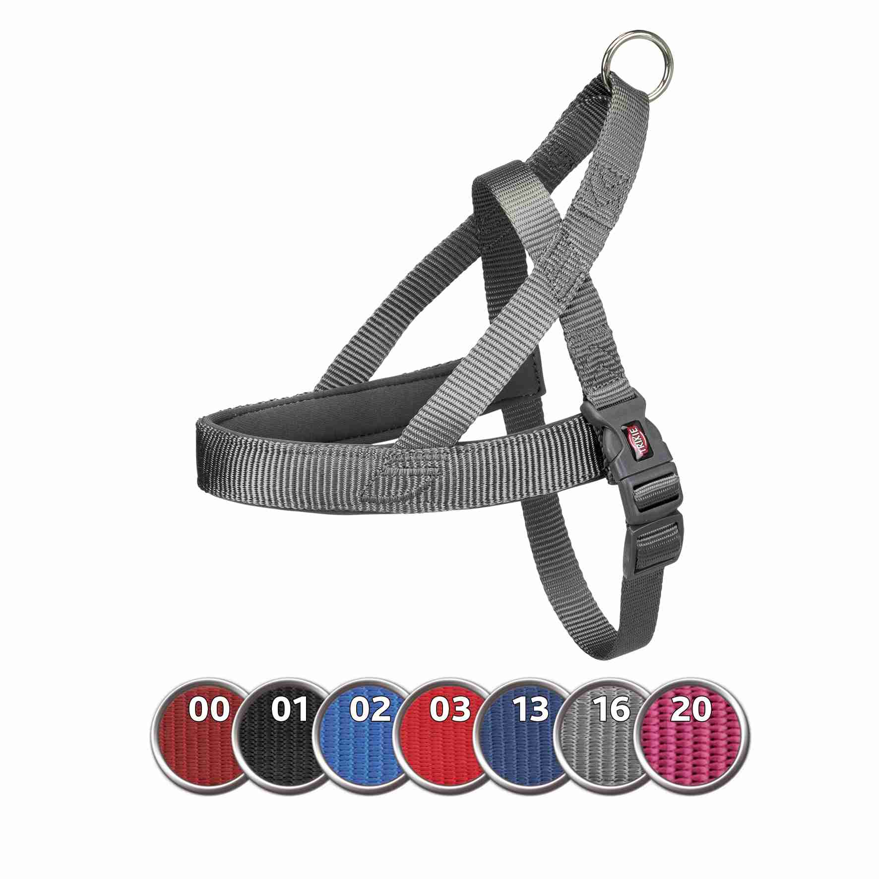 Arnés Noruego NEW Premium, S–M, 30–50 cm/25 mm, Cobalto