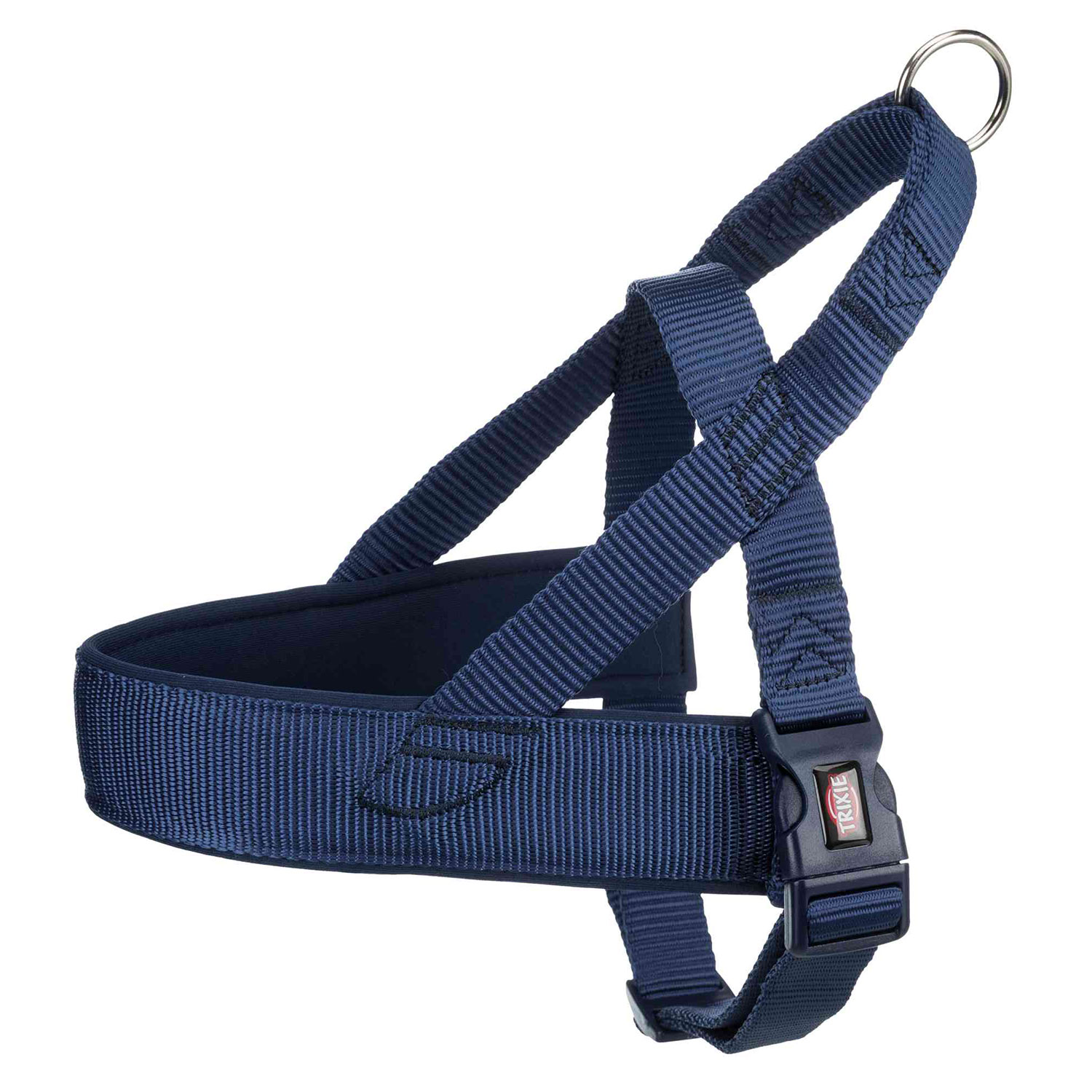 Arnés Noruego NEW Premium, S–M, 30–50 cm/25 mm, Añil