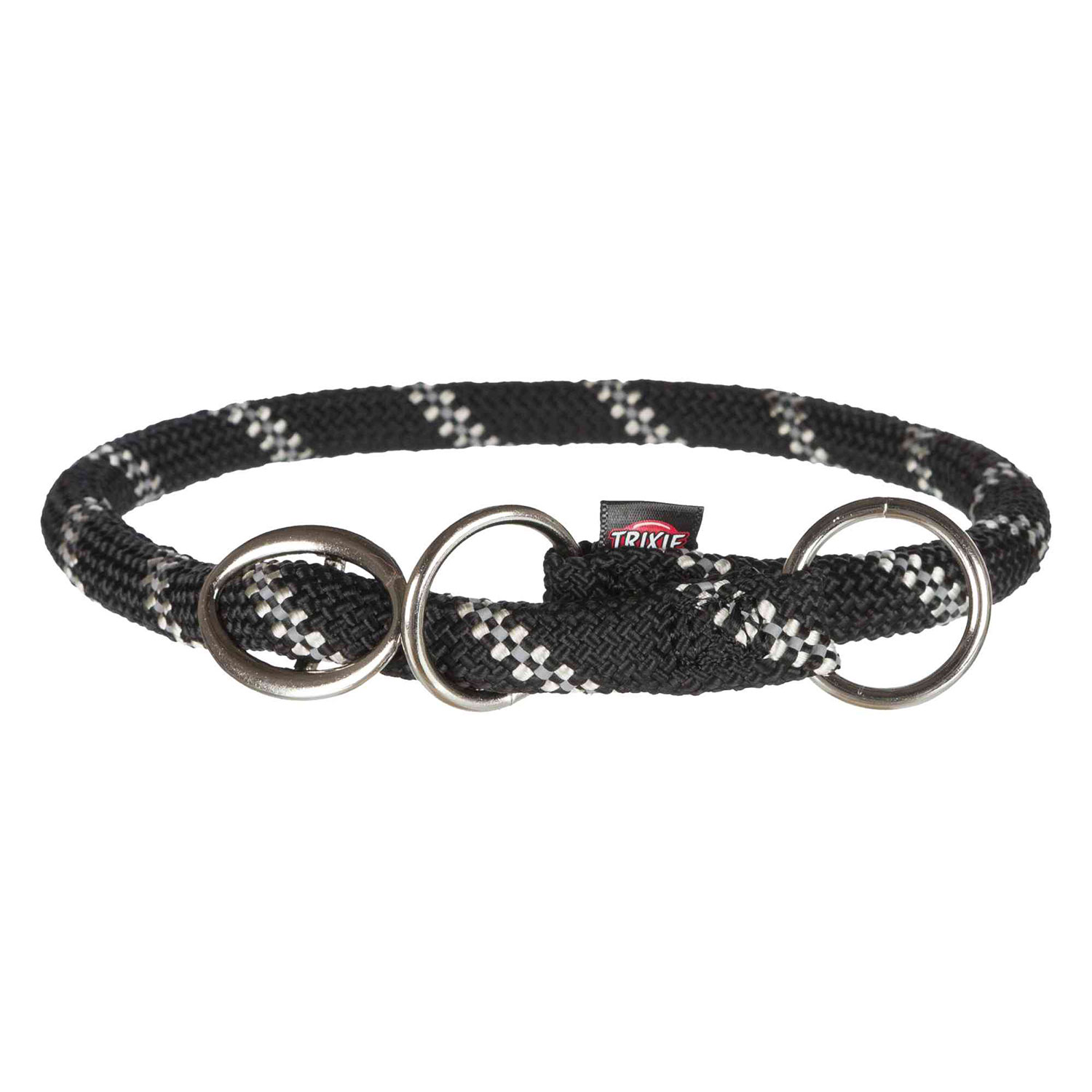 Collar Educación Sporty Rope, S–M, 40 cm/ø8 mm, Negro