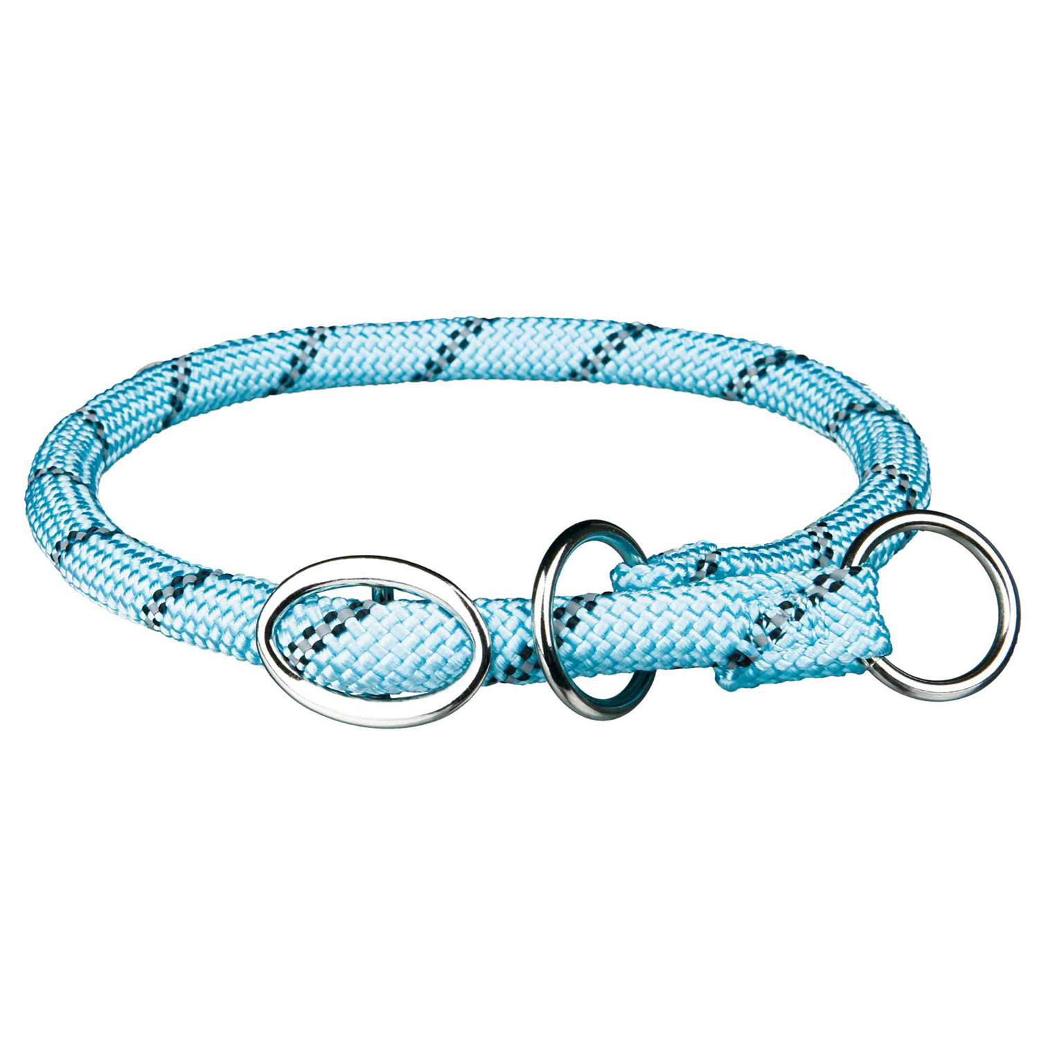 Collar Educación Sporty Rope, S–M, 40 cm/ø8 mm, Azul