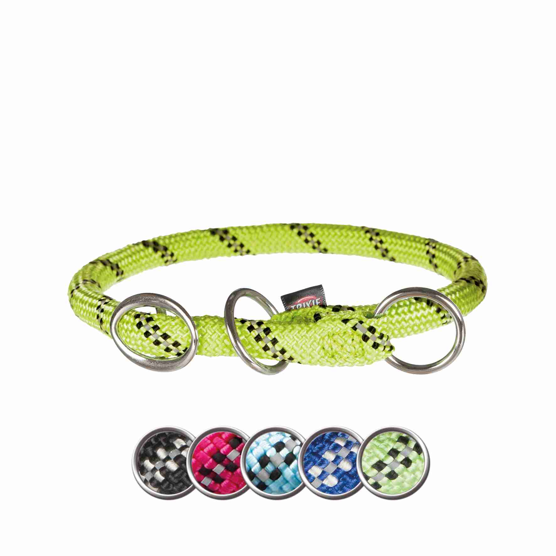 Collar Educación Sporty Rope, S–M, 40 cm/ø8 mm, Azul