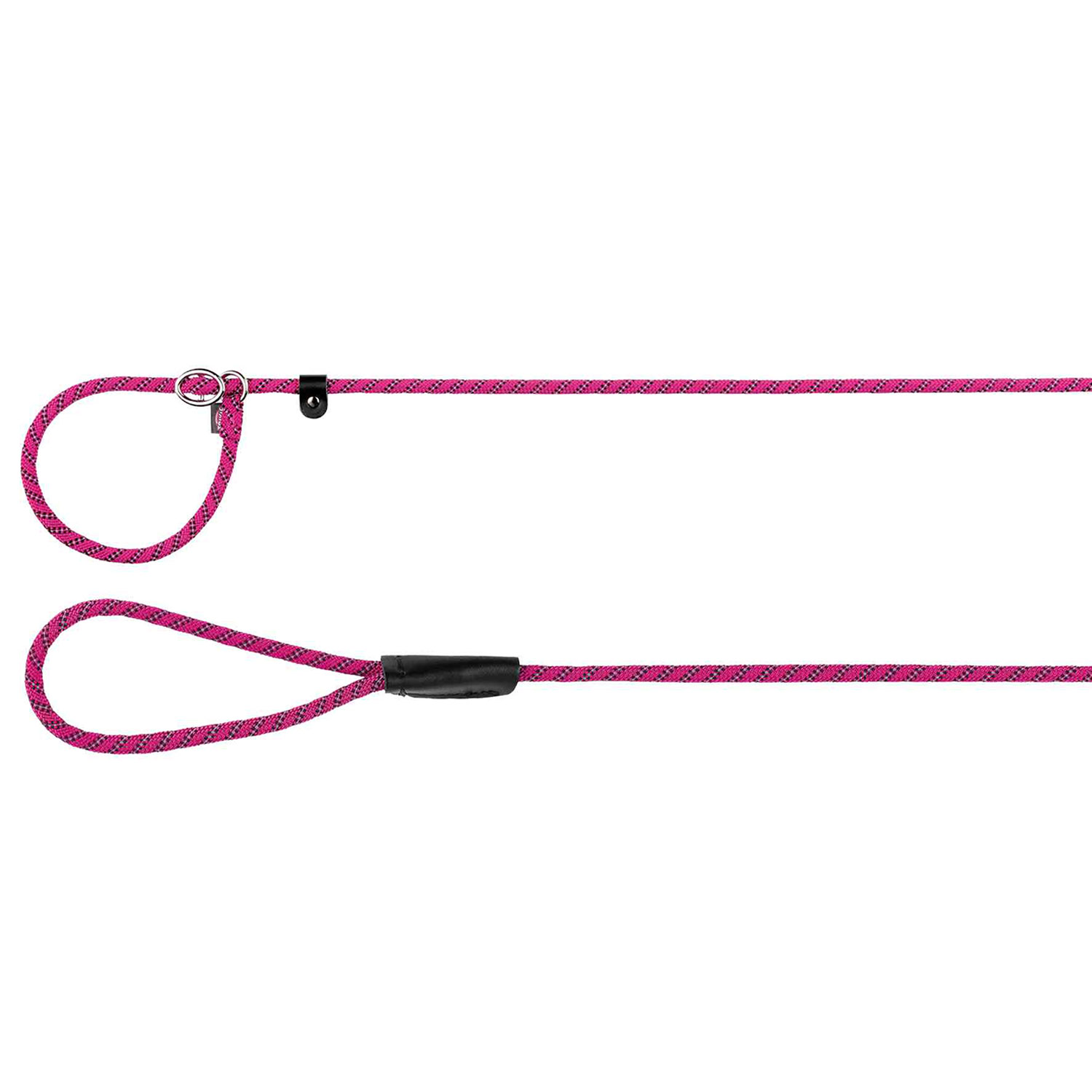 Correa Retriever Sporty Rope, S–M, 1.70 m/ø8 mm, Fucsia