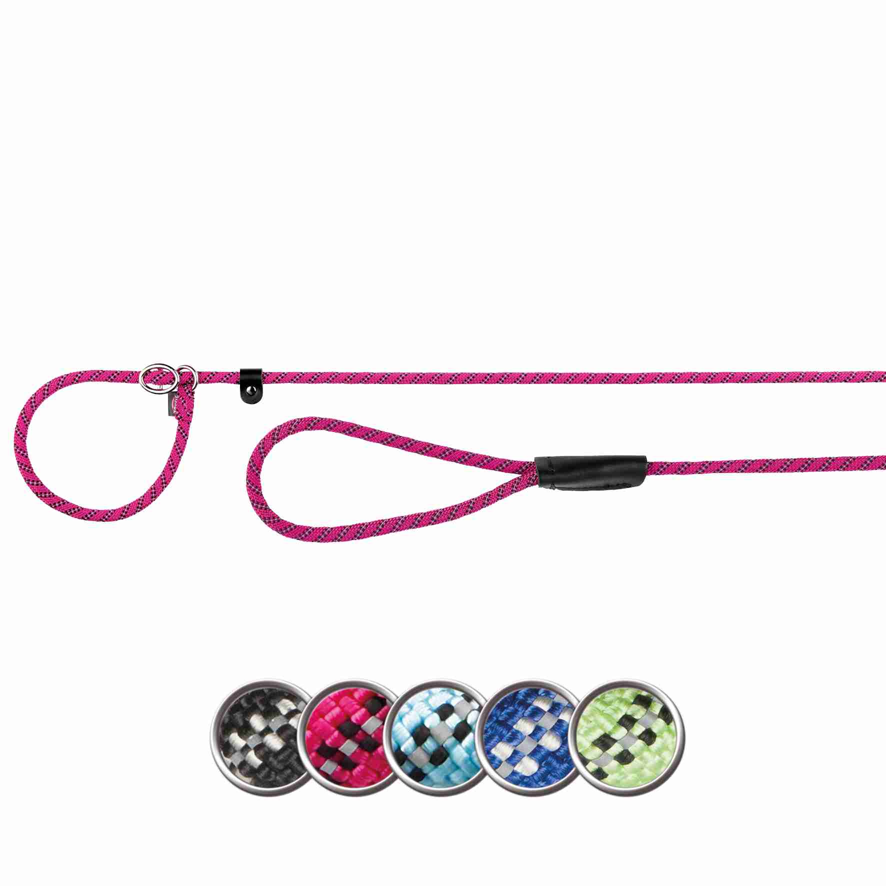 Correa Retriever Sporty Rope, S–M, 1.70 m/ø8 mm, Azul