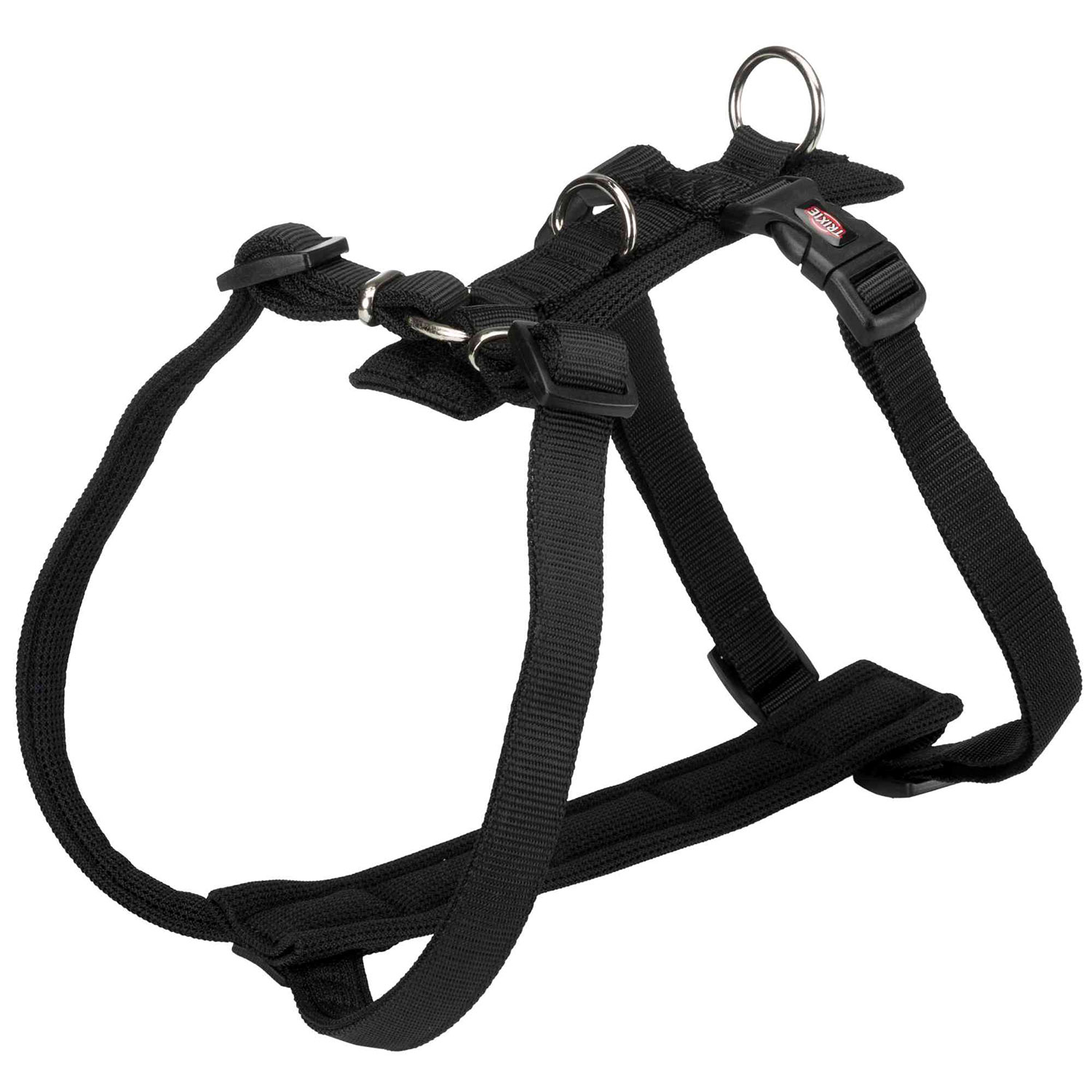 Arnés Comfort Soft, S–M, 42–60 cm/20 mm, Negro