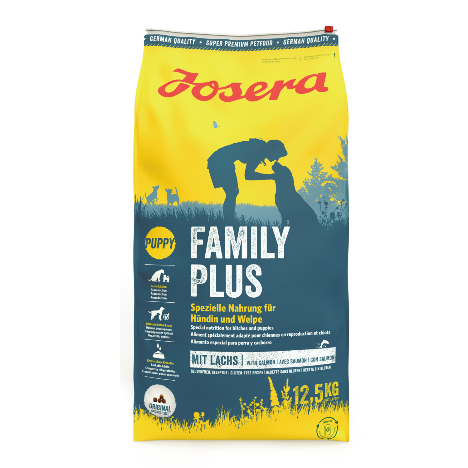Saco Perro FamilyPlus, JOSERA, 12,5 kg