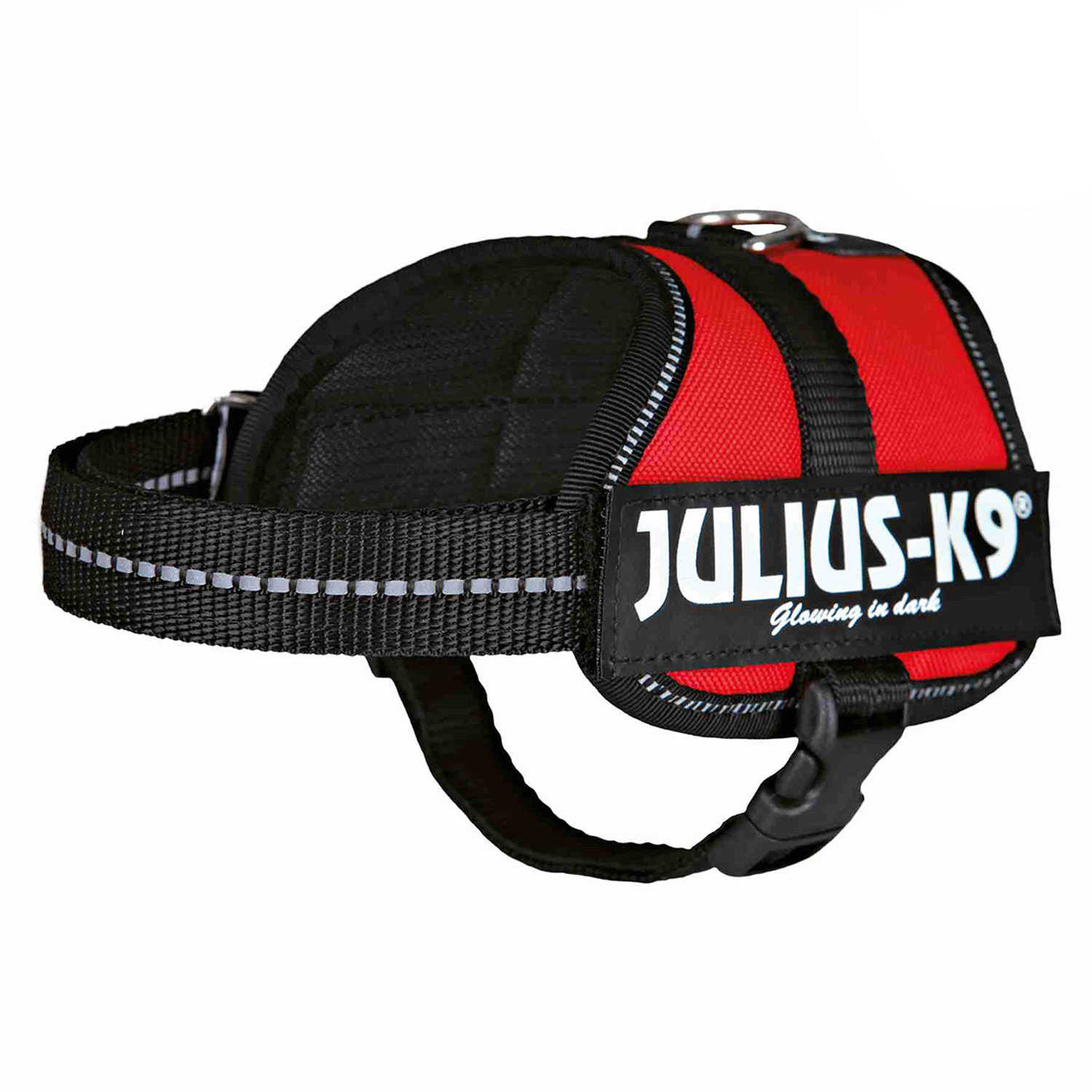 Arnés Julius-K9 Power, Baby 2/XS–S, 33–45 cm/18 mm, Rojo